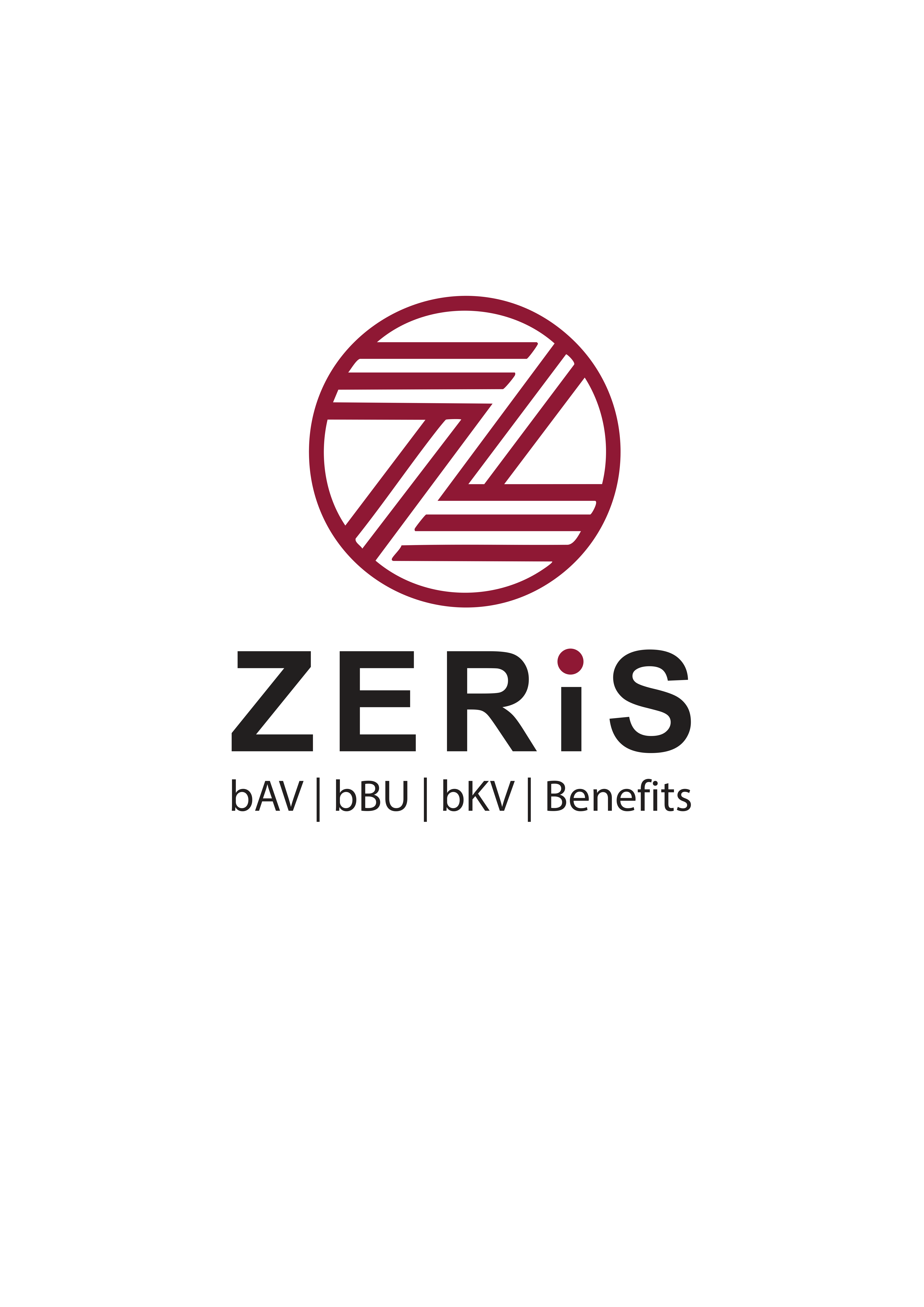 Zeris — bAV · bBU · bKV · Benefits